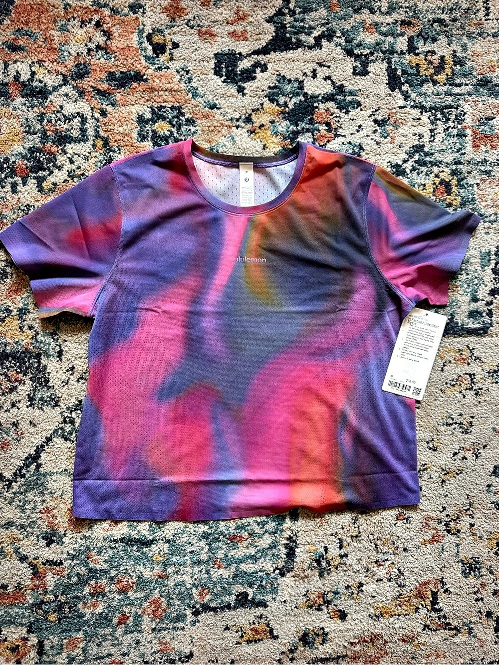 lululemon fast and free Short-Sleeve Shirt Short Sleeve Athletic Shirt in